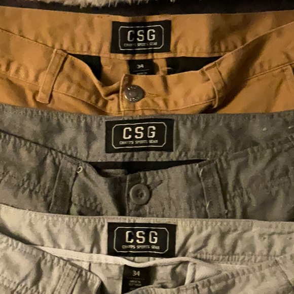 Bundle 3 Mens CSG casual shorts - Picture 8 of 11